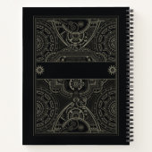 スチー華美ムパンクジャーナル ノートブック (裏面)