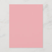 スチ芸術的カンジナビアフローラ結婚アドバイスカード エンクロージャーカード (裏面)