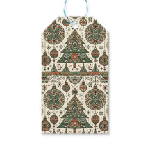 スチ魅力的カンジナビアのクリスマスツリーとオーナメント