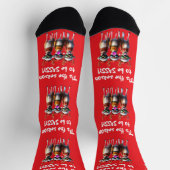 スッシーなトナカイの靴下 ソックス (上部)