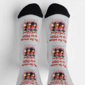 スッシーなトナカイの靴下 ソックス (上部)