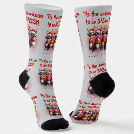 スッシーなトナカイの靴下 ソックス