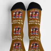 スッシーなトナカイの靴下 ソックス (上部)