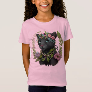 スッシーなブラック・パンサーガールのTシャツ Tシャツ