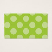 スッシーパーソナライズされたドットギフト囲いカード (裏面)