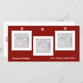 スッシー雪片フォトカード シーズンカード (正面/裏面)