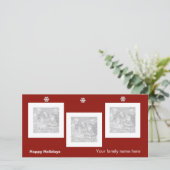 スッシー雪片フォトカード シーズンカード (スタンド正面)