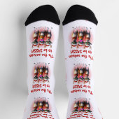 スッシー・トナカイ ソックス (上部)