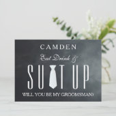 スッパーソナライズされたトアップは私のグロマースマンになる 招待状 (スタンド正面)