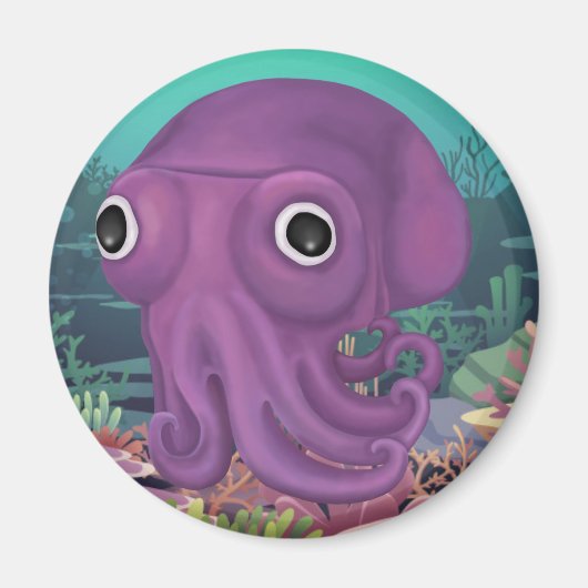 スッビーイカ マグネット (正面)