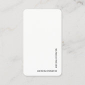 スッ絵を描ク |レッドチップス絵を描ペインターデコレータ 名刺 (裏面)