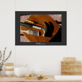 スツール ポスター (キッチン)