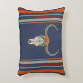 ステアスカルサウスウエストデザートサンセットストライプズ アクセントクッション (正面(垂直))