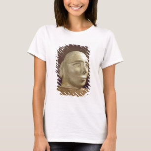 ステアタイトポートレート頭、モヘンジョダロ、紀元前2300-1750年 Tシャツ