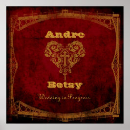 ステアビクトリアンンプン結婚クの進行中の兆候 ポスター