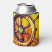 ステアリングホイールクーラーボックス 缶クーラー (缶裏面)