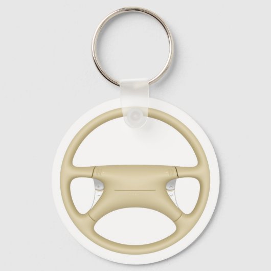 ステアリングホイール – 正面図 キーホルダー (正面)