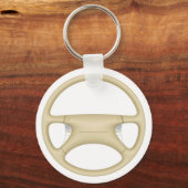 ステアリングホイール – 正面図 キーホルダー (正面)