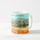 ステアンズワーフ-サンタバーバラ,カリフォルニア州 コーヒーマグカップ (正面右)