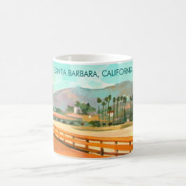 ステアンズワーフ-サンタバーバラ，カリフォルニア州 コーヒーマグカップ