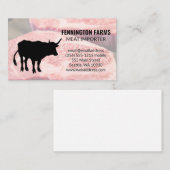 ステア | ステークスのカット 名刺 (正面/裏面)