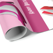 スティかわいらしレトパーソナライズされたス ラッピングペーパー (ロールコーナー)