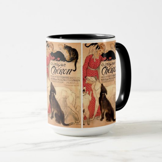 スティインレンのヴィンテージクリニークセロン – マグカップ (正面右)