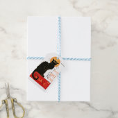 スティインレンブラックキャットクラシックフランスのアートワーク ギフトタグ (より糸付き)