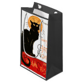 スティインレンブラックキャットクラシックフランスのアートワーク スモールペーパーバッグ (正面アングル)