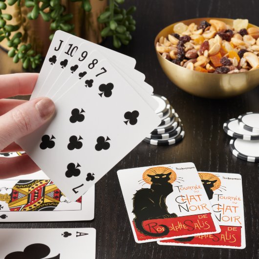スティインレンブラックキャットクラシックフランスのアートワーク トランプ (インサイチュ)