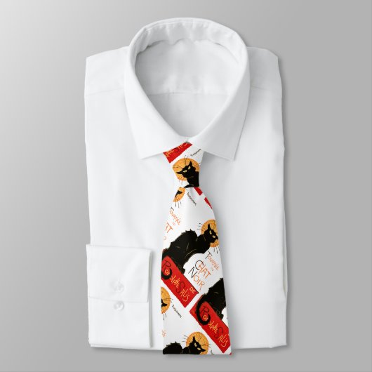 スティインレンブラックキャットクラシックフランスのアートワーク ネクタイ (タイ)