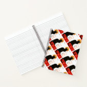 スティインレンブラックキャットクラシックフランスのアートワーク ノートブック (内部)