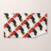 スティインレンブラックキャットクラシックフランスのアートワーク バスタオルセット (ハンドタオル)