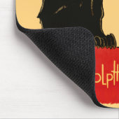 スティインレンブラックキャットクラシックフランスのアートワーク マウスパッド (コーナー)