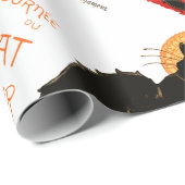 スティインレンブラックキャットクラシックフランスのアートワーク ラッピングペーパー (ロールコーナー)