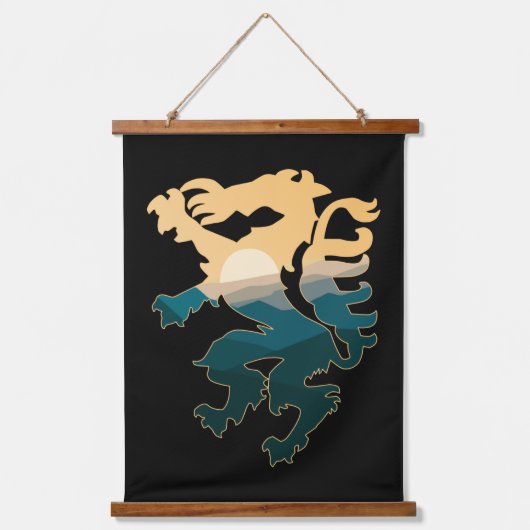 スティエルマークパンザーゾンネナウフガンオステライヒ 吊り下げ型タペストリー (正面)