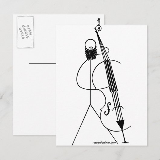 スティクマン ポストカード (正面/裏面)