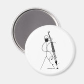 スティクマン マグネット (正面/裏面)