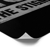 スティグストップマメンタルヘルス認識度 ポスター (角)