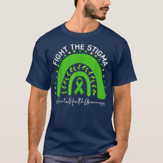 スティグマと戦うメンタルヘルス問題メンタルヘルスA Tシャツ