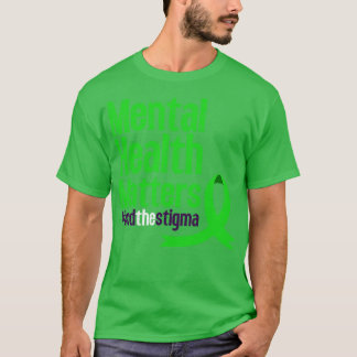 スティグマの精神衛生認識度を終了Sを破る Tシャツ