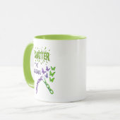 スティグマを粉砕する – メンタルヘルスマグ マグカップ (正面左)