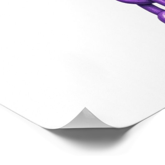 スティグマを粉砕する – メンタルヘルス ポスター (角)