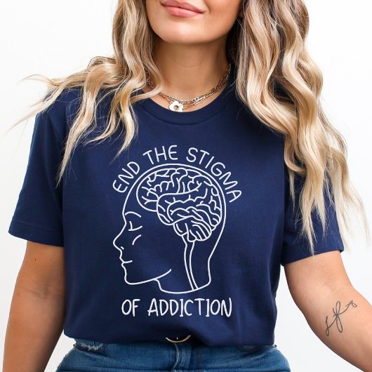 スティグマを終了する,中毒の回復, 12ステップ Tシャツ