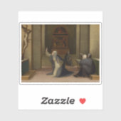 スティグマタを受け取るシエナの聖キャサリン シール (シート)