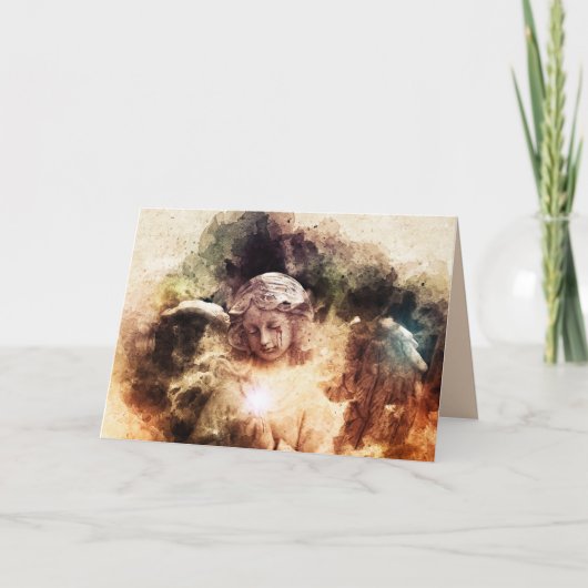 スティグマタエンジェルグリーティングカード カード (正面)