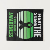 スティグマ精神保健認識度月 タペストリー (正面(横))