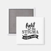 スティグマ精神衛生認識度精神問題 マグネット (正面/裏面)