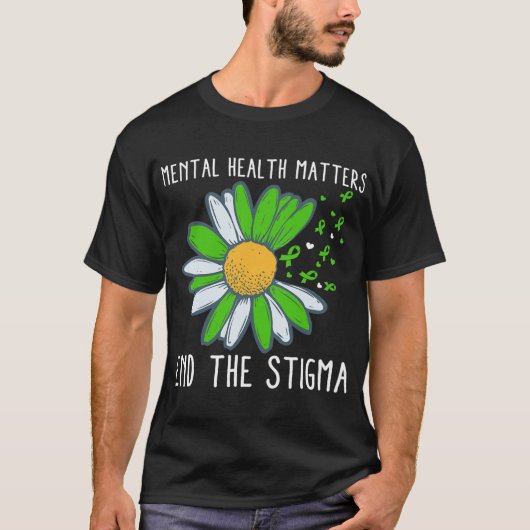 スティグマ精神衛生認識度1 Tシャツ (正面)