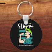 スティグマ・マインド安定認識度と戦う キーホルダー (正面)